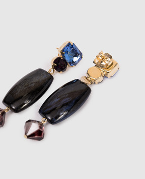 Grefi Синие серьги Brividi 17005