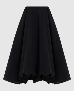 16Arlington Черная юбка миди Ortu SMD178AW2501