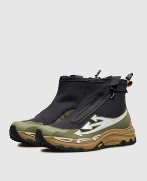 Off-White Черные хайтопы Be Right Back Trail OF05802310