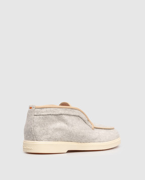 Santoni Сірі дезерти з логотипом WUYA71813TISNYGE