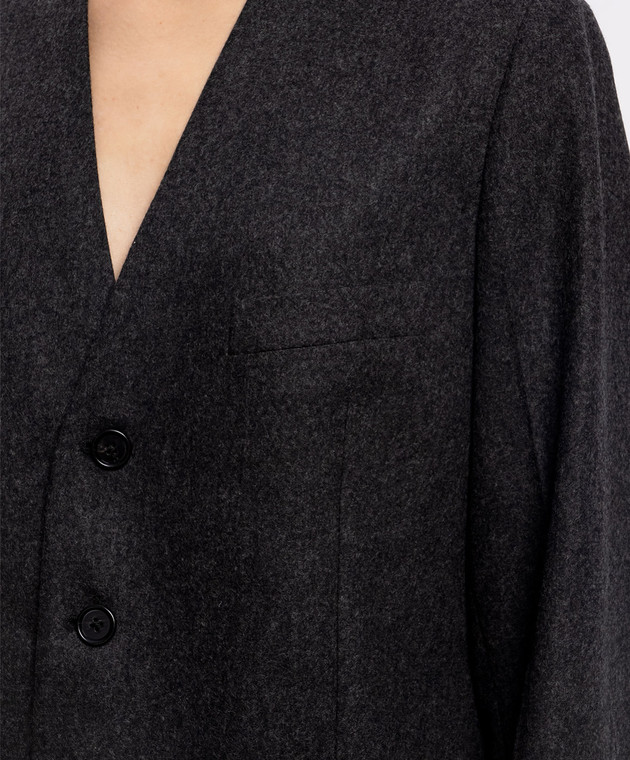 Jil Sander Сірий жакет з вовни J02BN0261J40333 зображення 4