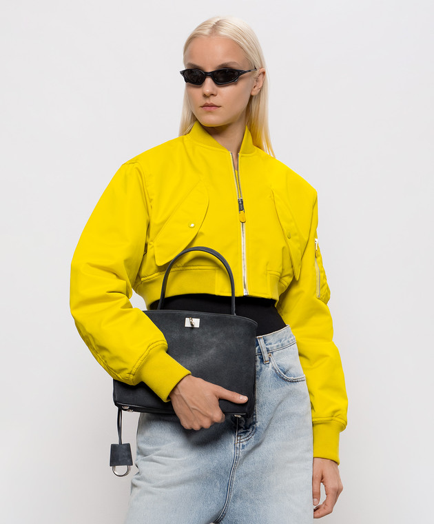 Balenciaga Синя замшева сумка Rodeo 7897792AB4G зображення 2