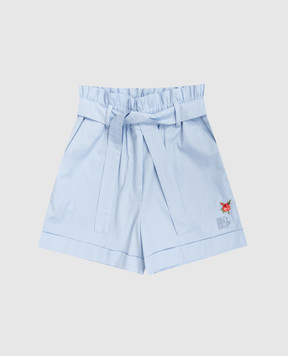 Dolce&Gabbana Дитячі блакитні шорти L53Q38FU5Y456