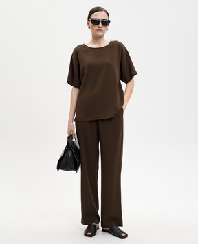 Asceno Коричневі штани Aurelia B035F25C323