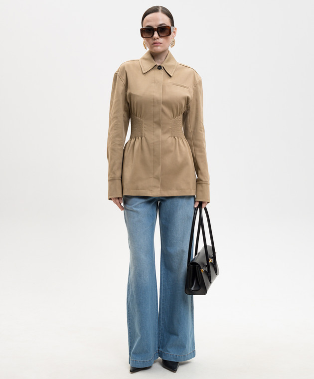 Max Mara Sportmax Коричневая куртка GIALLO SPXGIALLO изображение 2