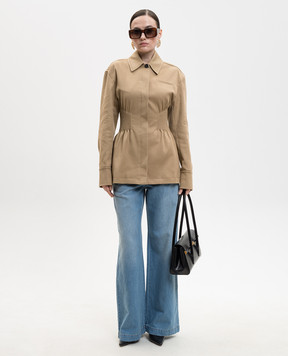 Max Mara Sportmax Коричневая куртка GIALLO SPXGIALLO