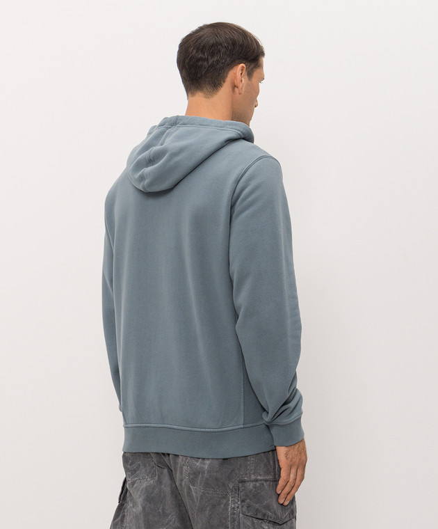 Stone Island Блакитна спортивна куртка L2S156100067S0A20 зображення 4