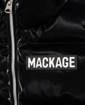 Mackage Детский черный пуховый жилет CHARLEE GLO CHARLEEGLO