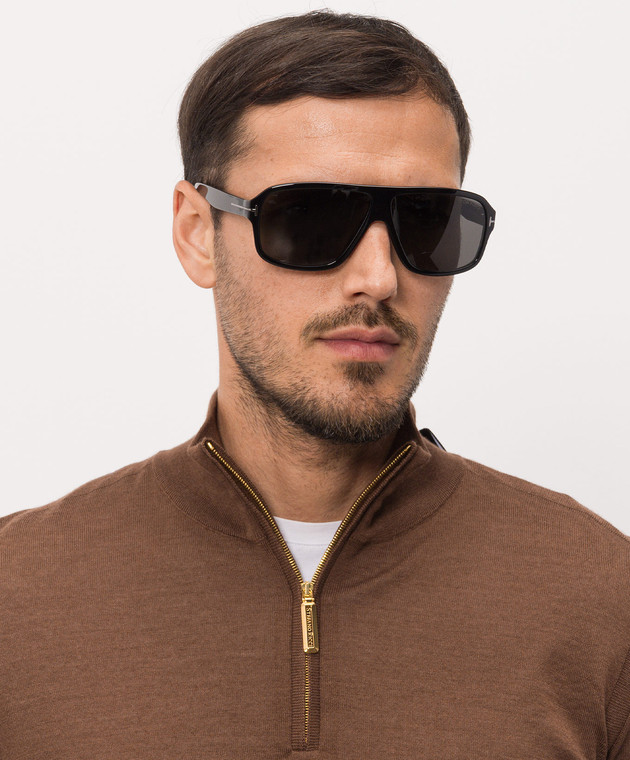 Tom Ford Черные очки WILLIAM FT1335N изображение 2