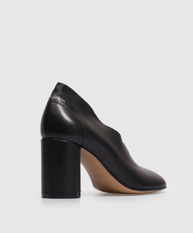 Maison Margiela MM6 Чорні шкіряні туфлі S59WL0107P7557 зображення 3
