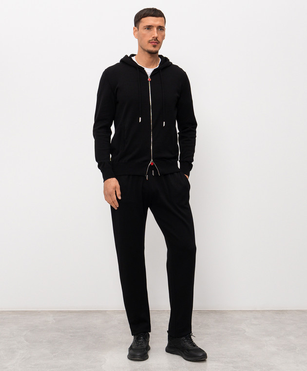 Kiton Черный спортивный костюм UMK0951 изображение 3