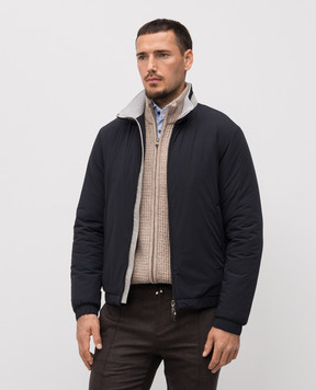 Doriani Cashmere Синя куртка 428326T125