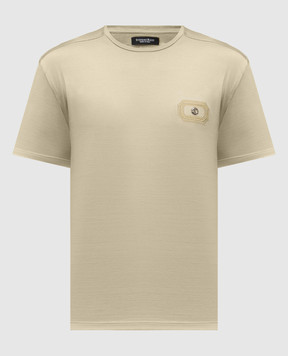 Stefano Ricci Зеленая футболка с логотипом MNH6104960TE0001