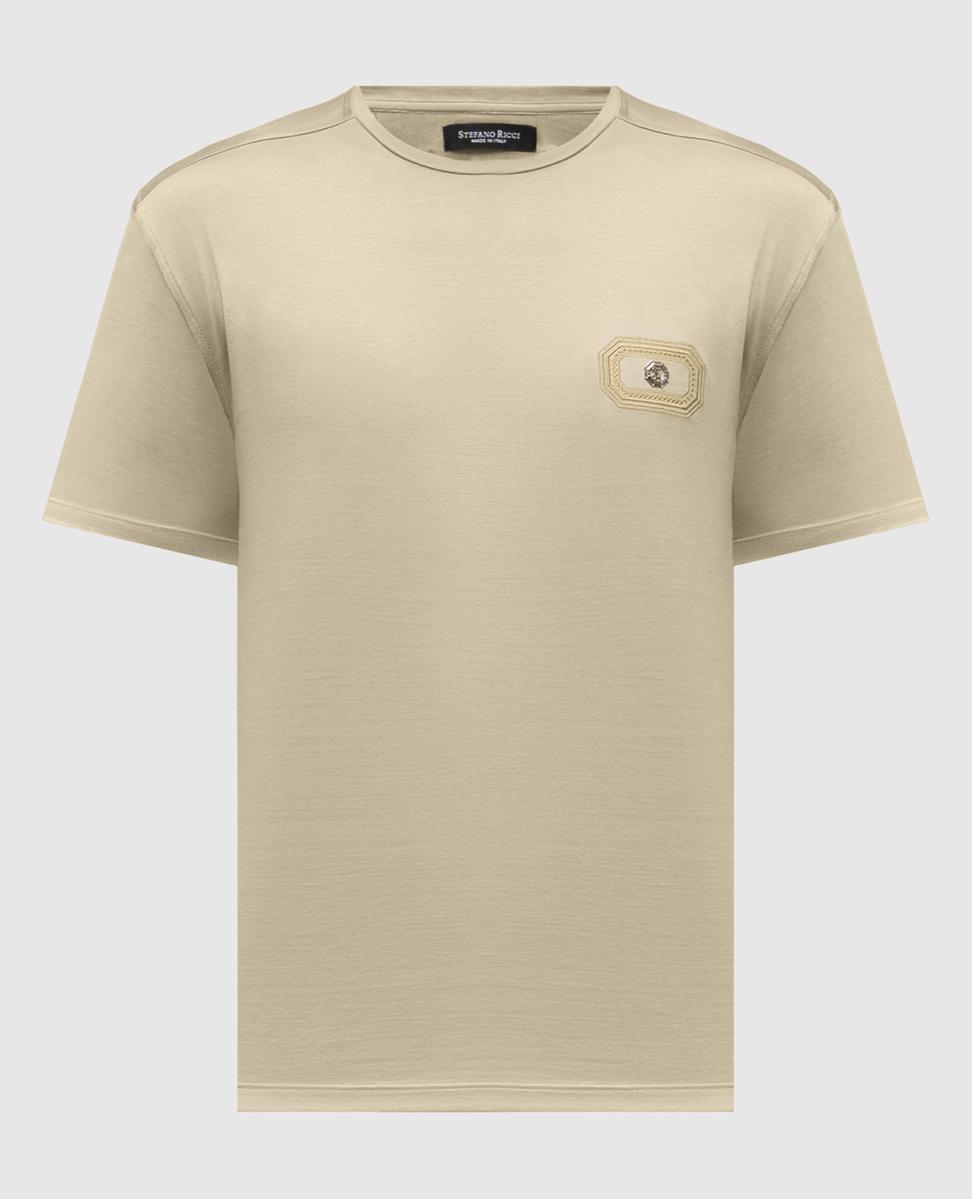 Зеленая футболка с логотипом