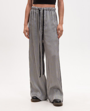 Ann Demeulemeester Штани Sofi в смужку в піжамному стилі B0014017FA737
