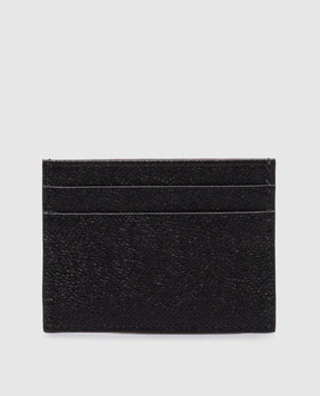 Dolce&Gabbana Черный кожаный картхолдер Dauphine BI0330A1001