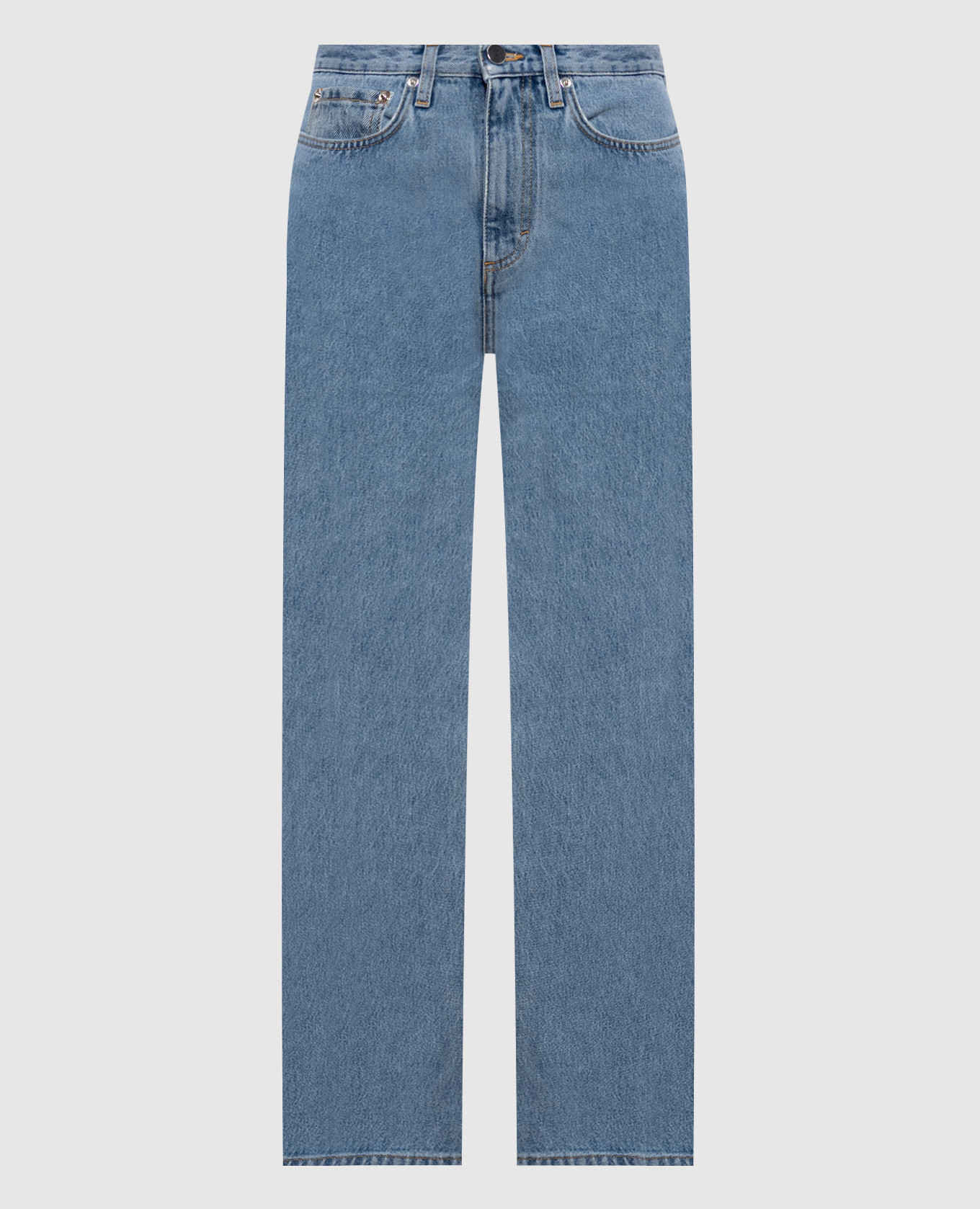 Голубые джинсы мом SAMUR