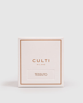 Culti Milano Ароматическая свеча TESSUTO в стеклянном подсвечнике 270 г PCABILTES0270GBIA0000
