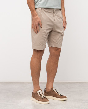 Sease Бежевые шорты с логотипом PB041TN429