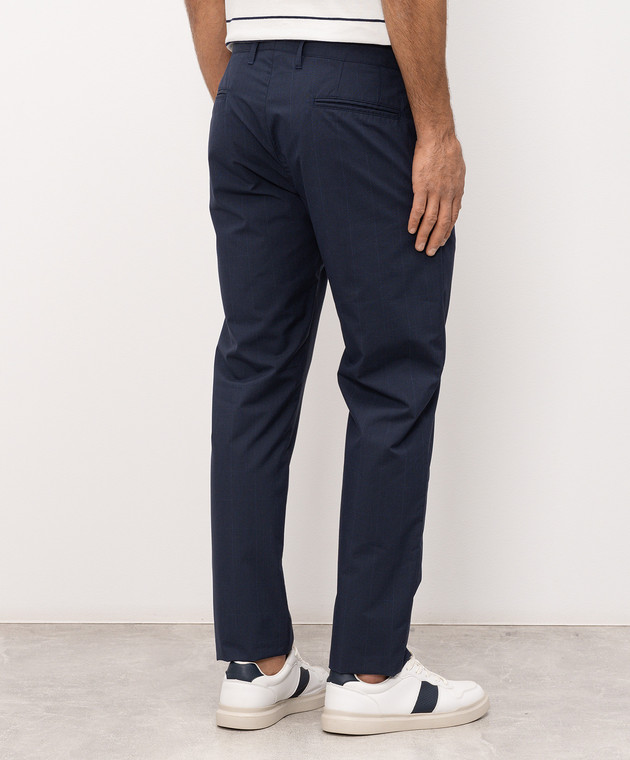 Florentino Сині штани в клітинку 126568612706 зображення 4