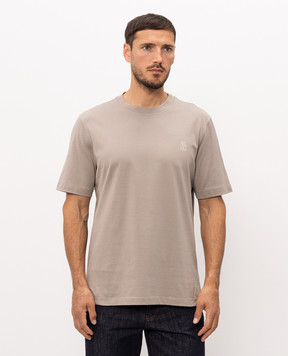 Brunello Cucinelli Бежевая футболка M0B138440