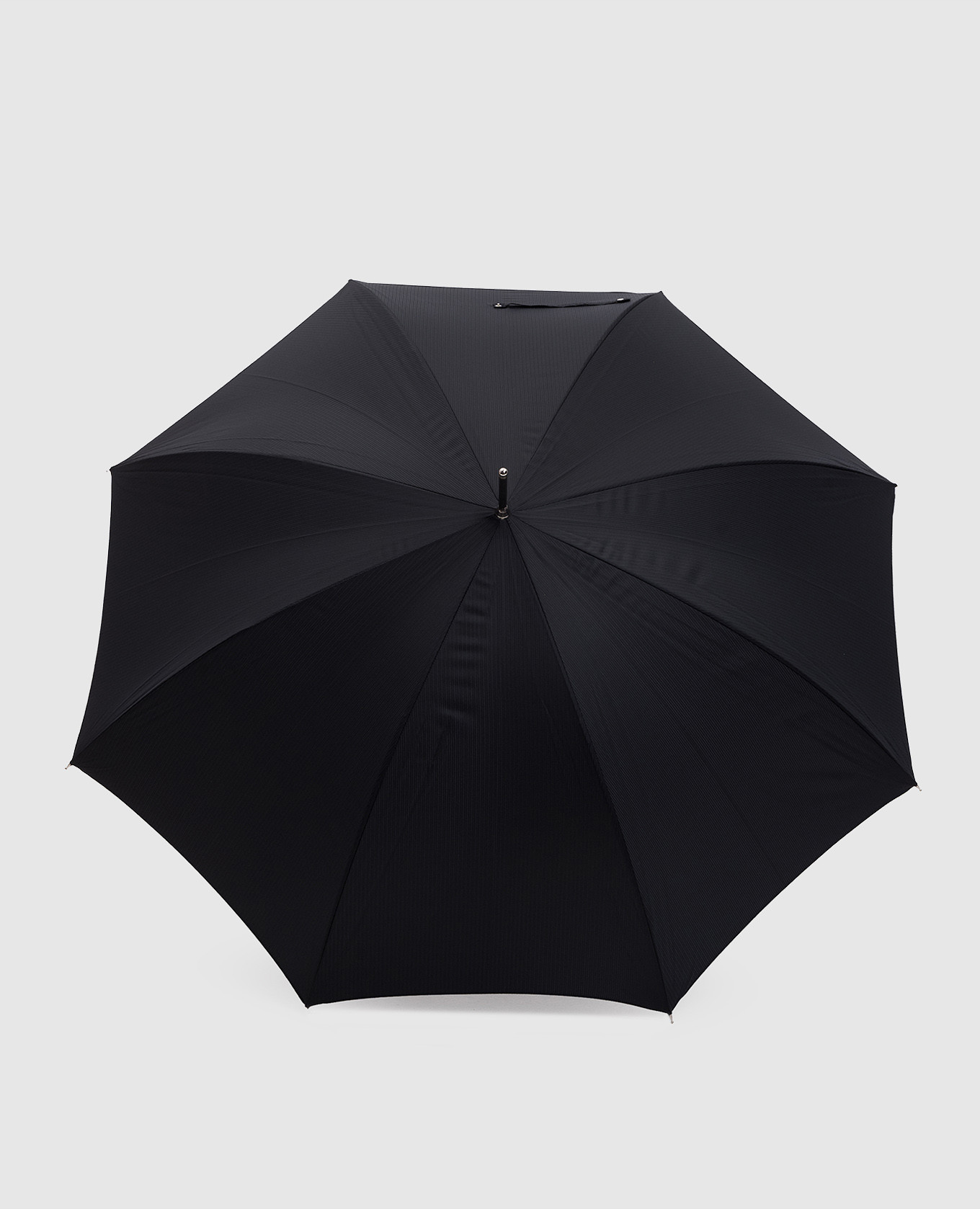 

Черный зонтик-трость с кастетом с кристаллами Swarovski, Зонты