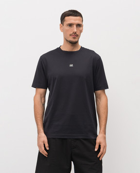 C.P. Company Синя футболка з логотипом MTS114A006374G