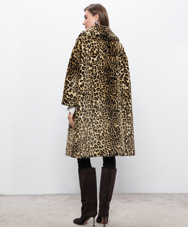 Givenchy Пальто в леопардовый принт BWC0GE31EG изображение 4