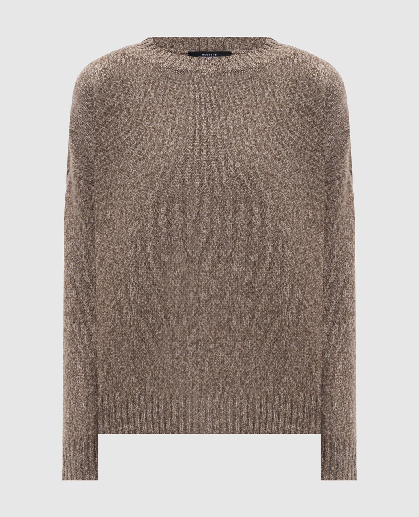 Brown SIBARI wool sweater Max Mara Weekend