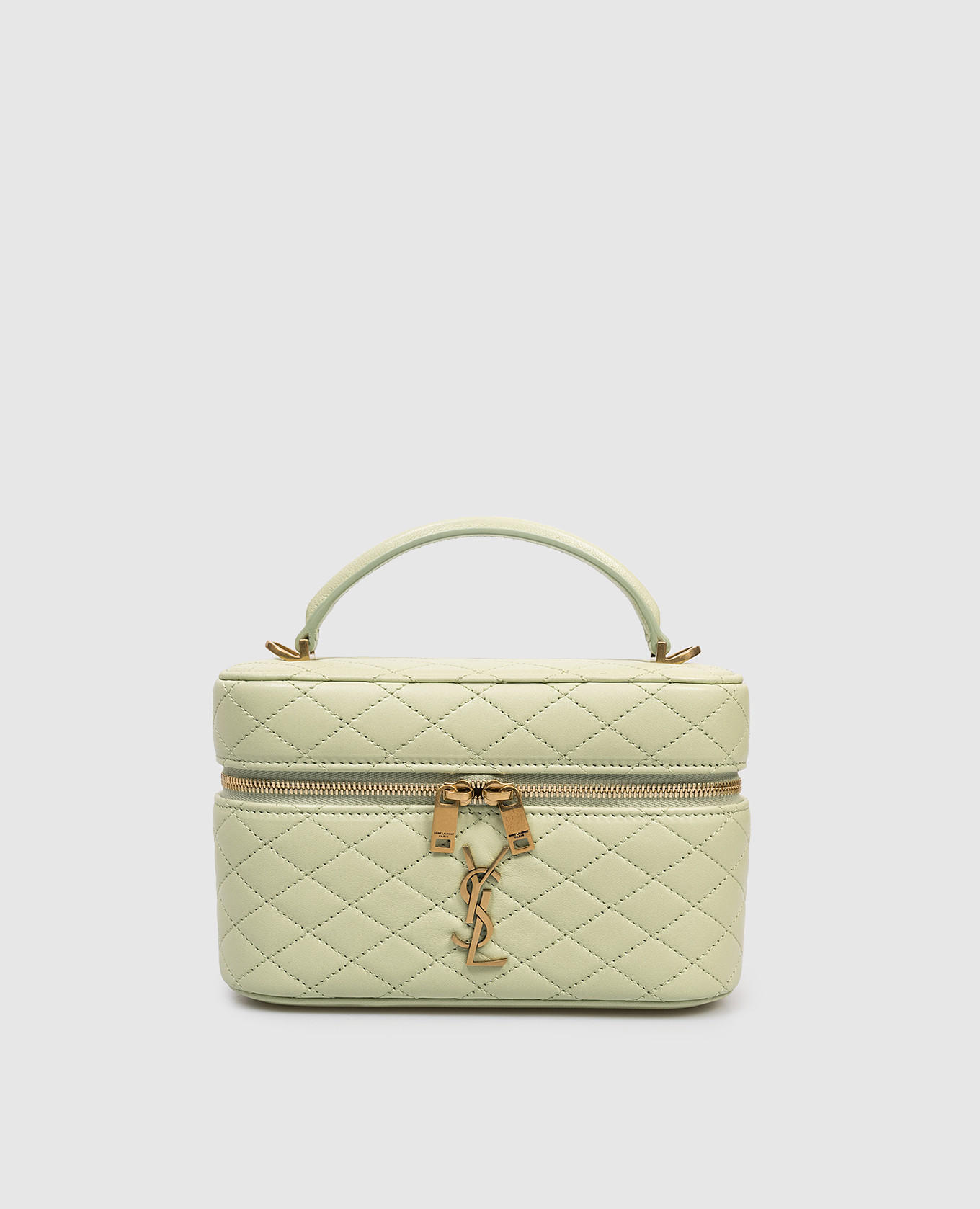 Зеленая кожаная сумка GABY