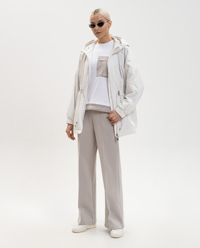 MooRER Біла куртка ALILEA GALILEASTP