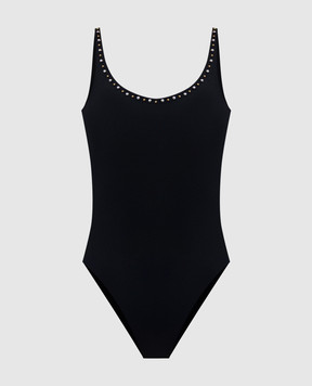 Versace Черный купальник с полусферами 10228671A16595
