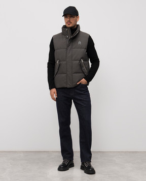 Mackage Серый пуховый жилет Joseph JOSEPH