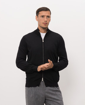 Brunello Cucinelli Чорний кардиган M2400106