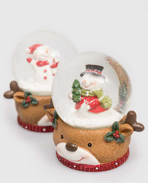 EDG Декоративна снігова куля Snowman 8100091A937