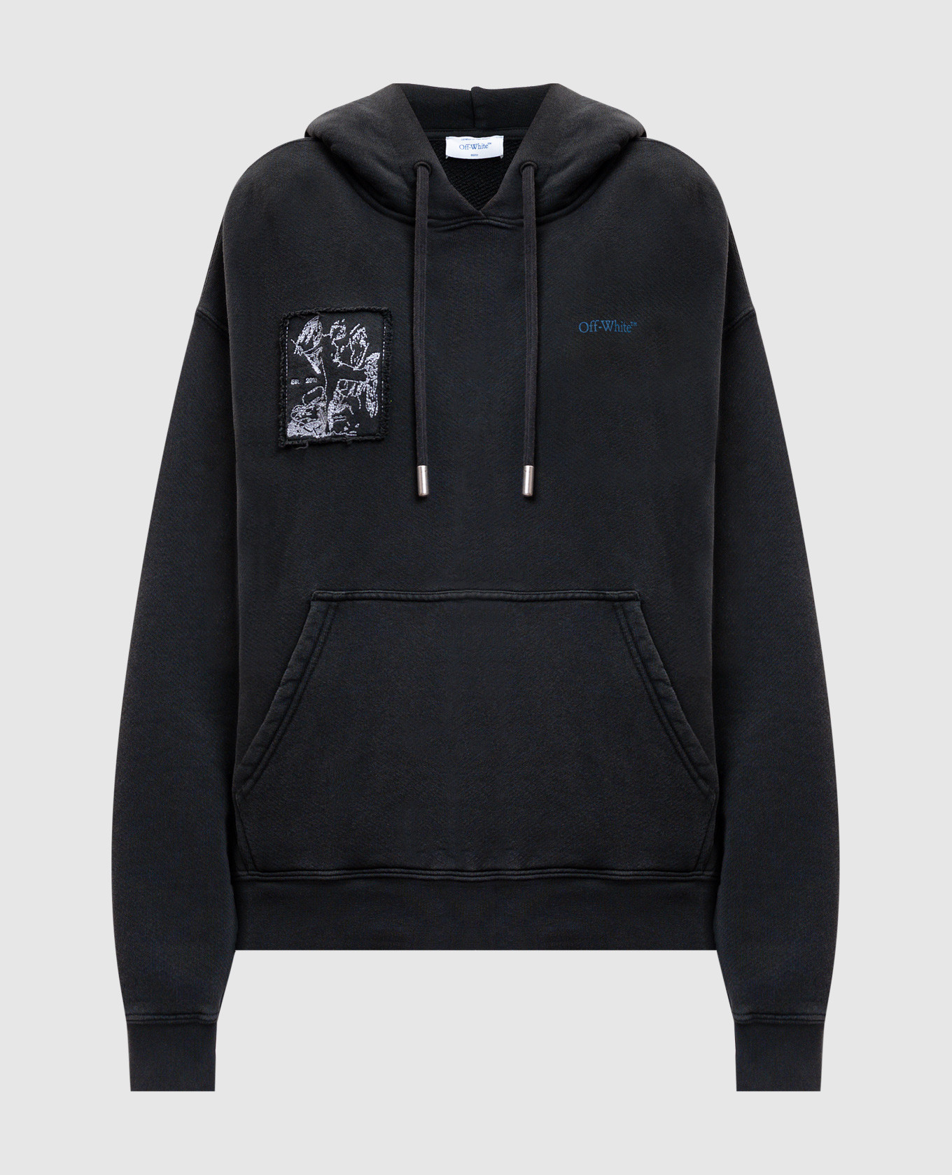 

Серые худи Faded Painting, Серый, Худи