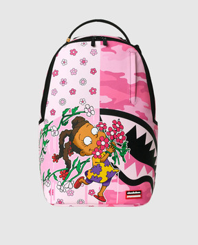 Sprayground Детский розовый рюкзак SUSIE RUGRATS FLOWERS 910B9298NSZ