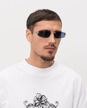 Balenciaga Сріблясті сонцезахисні окуляри Gossip 858918T0005