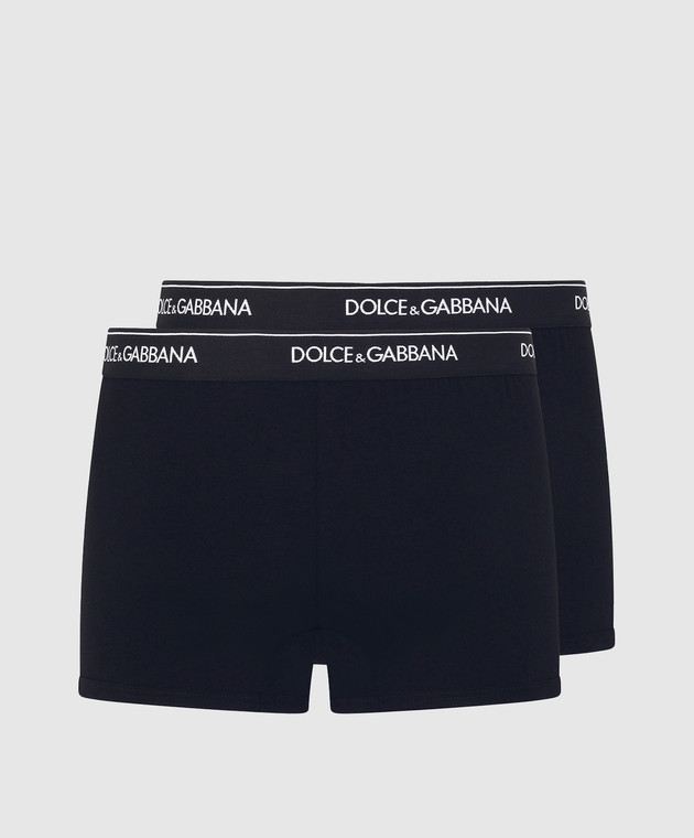 Dolce&Gabbana Набор синих трусов-боксеров M9C07JONN95 изображение 2