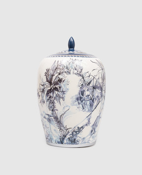 Baci Milano Біла порцелянова ваза Versailles NPOT2VER01