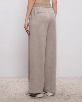 Peserico Сірі спортивні штани з люрексом A04580J02355A