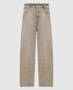 AMIRI Джинсы MA QUAD с патчем логотипа AMBMJE1075