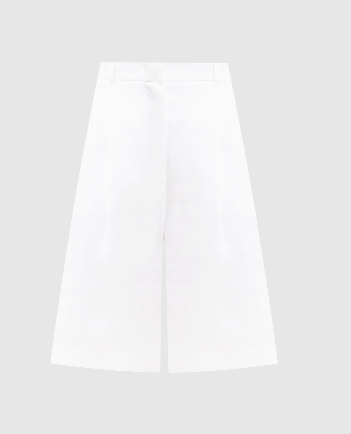 Белые бермуды CARAVAN из льна