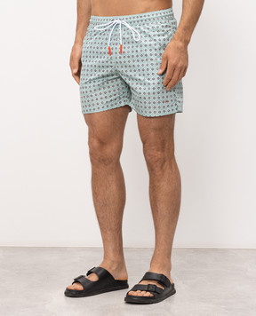 ISAIA Зеленые шорты для плавания COSI19BW259