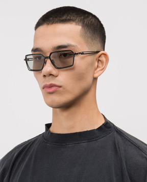 Kuboraum Сонцезахисні окуляри H15 чорного кольору KRSH15RH0000004G