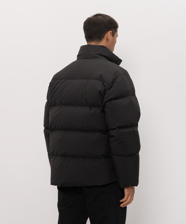 Saint Laurent Черный пуховик 875289YZ9EF изображение 4