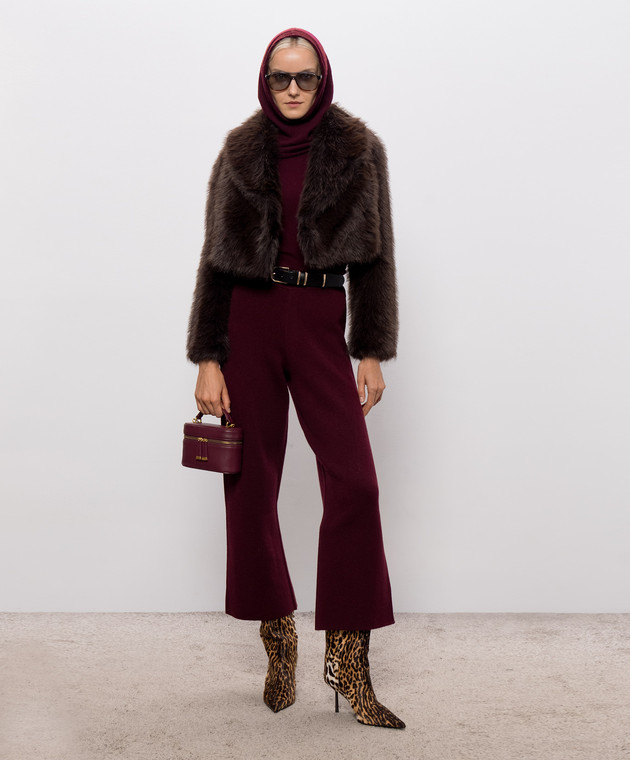 Allude Бордовий гольф з кашеміру 26511195 зображення 2