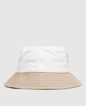 Ami Paris Белая панама с вышивкой логотипа UHA682AW0041