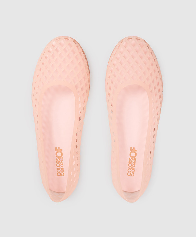 Colors of California Розовые балетки Jelly HCCARMEL01 изображение 4