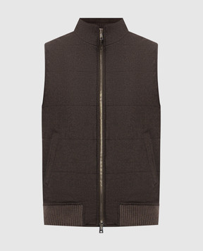 Cashmere&Whiskey Коричневий жилет 7400855216